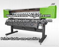 Print and Cut in one machine with DX5 head, 1440dpi 