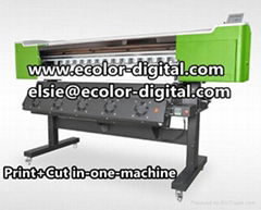 Print and Cut in one machine with DX5