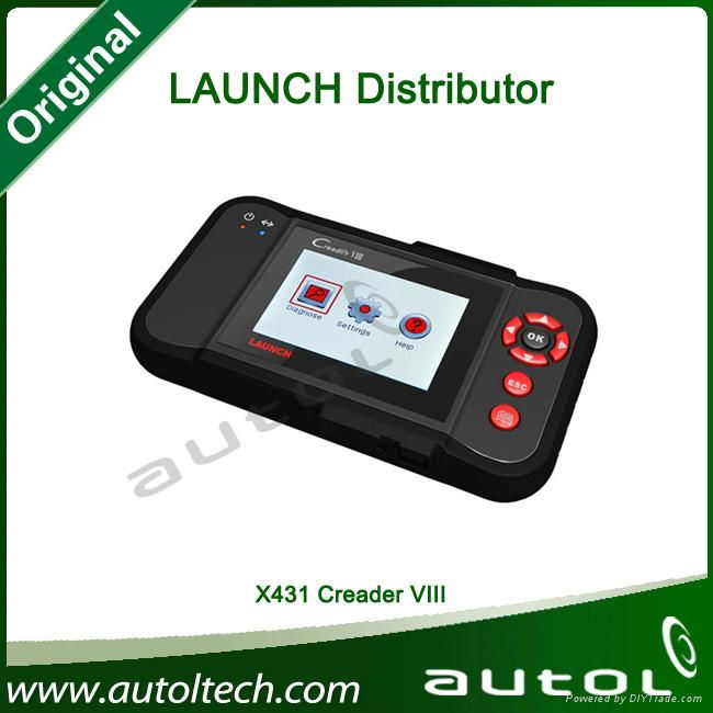 2013 Newly Design Original launch x431 creader viii code reader 8 3