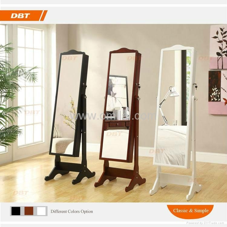 Bedroom Furniture Mirrored Jewelry Cabinet,China Cheapest Mirror Jewelry Cabinet 2