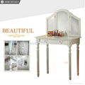 Antique dressing table with stool 4