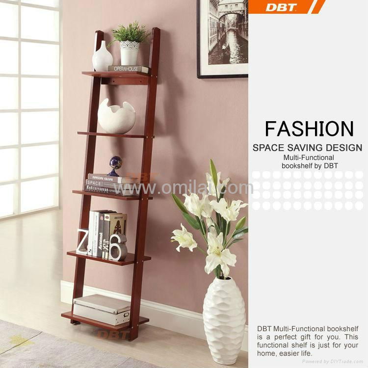 2014 Modern bookshelf decorative  5 ladders in reading Room