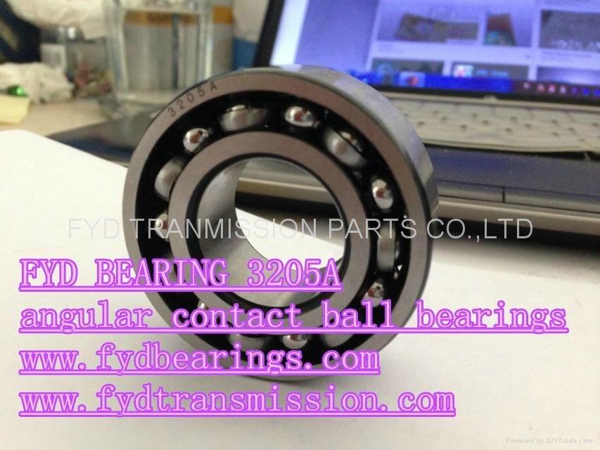 double row angular contact ball bearings 3205A
