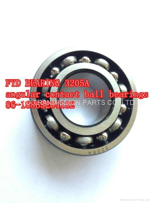 double row angular contact ball bearings 3205A 2