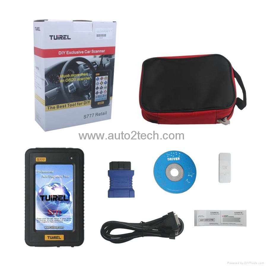 Tuirel S777 Retail DIY Professional Auto Diagnostic Tool With Full Software 4