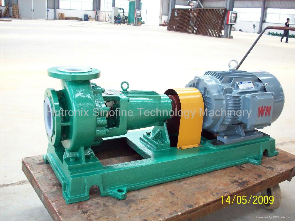 Completed fluorine plastic alloy molding great mechanical strength IHF200-150-40 4