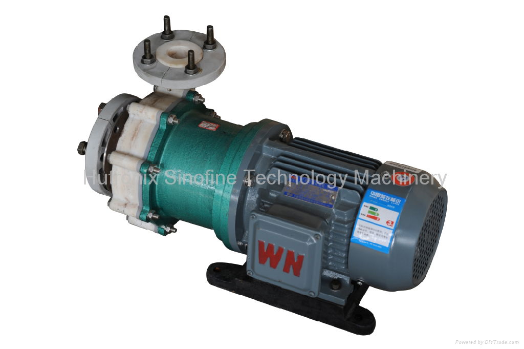 60KW power 60% efficiency energy saving CQB80-65-160FA magnetic pump with excell 3