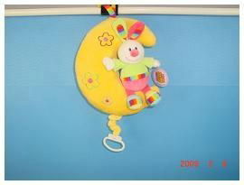 Baby plush hammocks with musical box 3