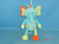 Plush elephant with music box 2