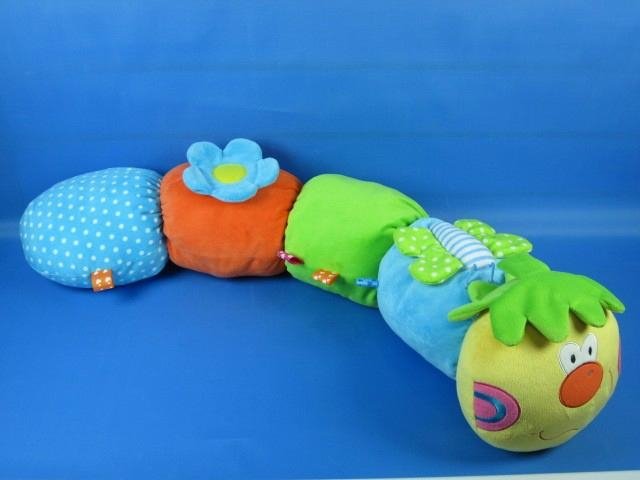 35‘’ baby toys plush caterpillar with rattle 3
