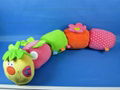 35‘’ baby toys plush caterpillar with rattle 4