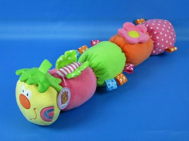 35‘’ baby toys plush caterpillar with rattle 5