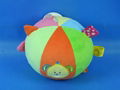 12'' Plush colored foot ball  3