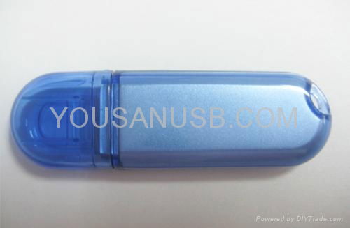 Transparent mini usb flash drive 3