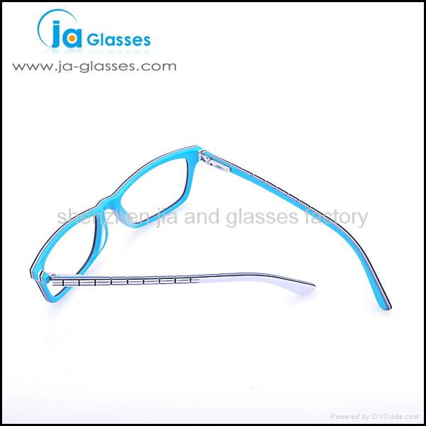 High Quality Bright Color Acetate Optical Frames Reading Glasses Manufactured in 4