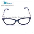 2014 fashion plastic reading glasses