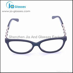 2014 fashion plastic reading glasses