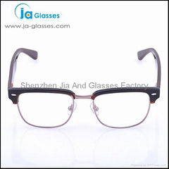 personal high quality retro glasses half-rim