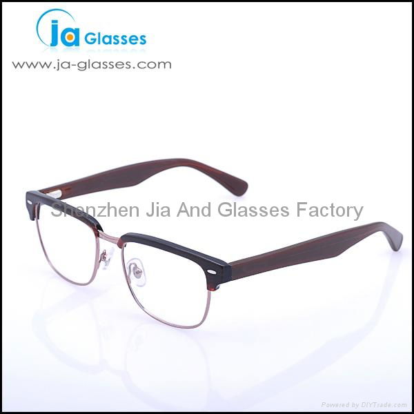  personal high quality retro glasses half-rim 2