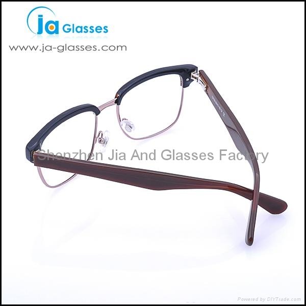  personal high quality retro glasses half-rim 4