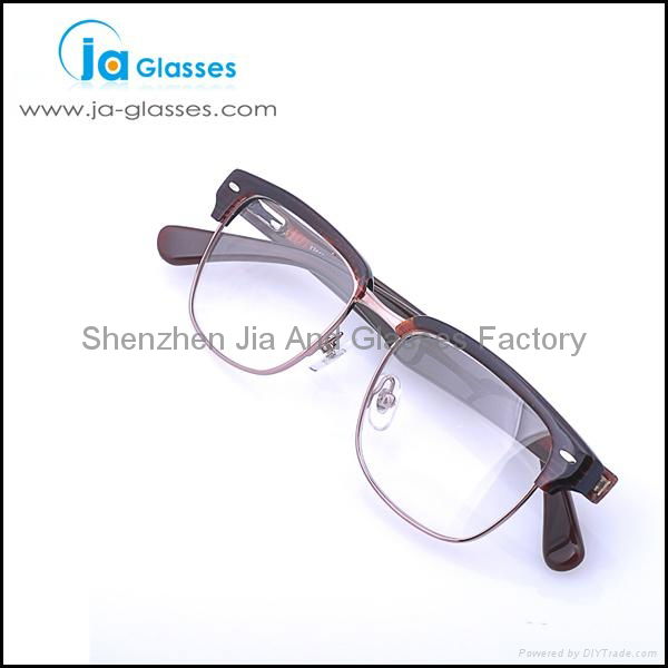  personal high quality retro glasses half-rim 5