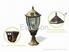 Solar Courtyard Lamp Camera / CCTV Camera