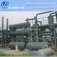 DOING waste tire pyrolysis plant with mature technology China supplier