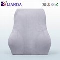 Lumbar Cushion Support Pillow with Velour Cover 4