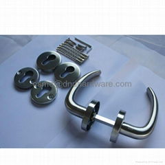 Fire rated EN 1906 standard casting door handle