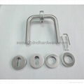 Fire rated /EN 1906 standard hollow/tube lever door handle 