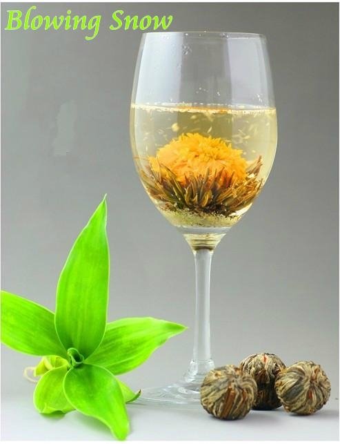 2014 gifts new blooming tea flowering tea