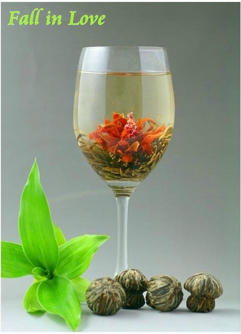 2014 gifts new blooming tea flowering tea 2