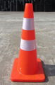 36" PVC Traffic Cone  1