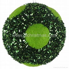 Christmas ball with dots