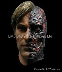 Latex horror mask