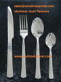 simple design flatware with mirror