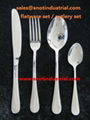 24pcs stainless steel tableware