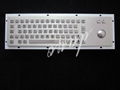 IP65 Industrial  kiosk keyboard  size 392*110(mm) 1