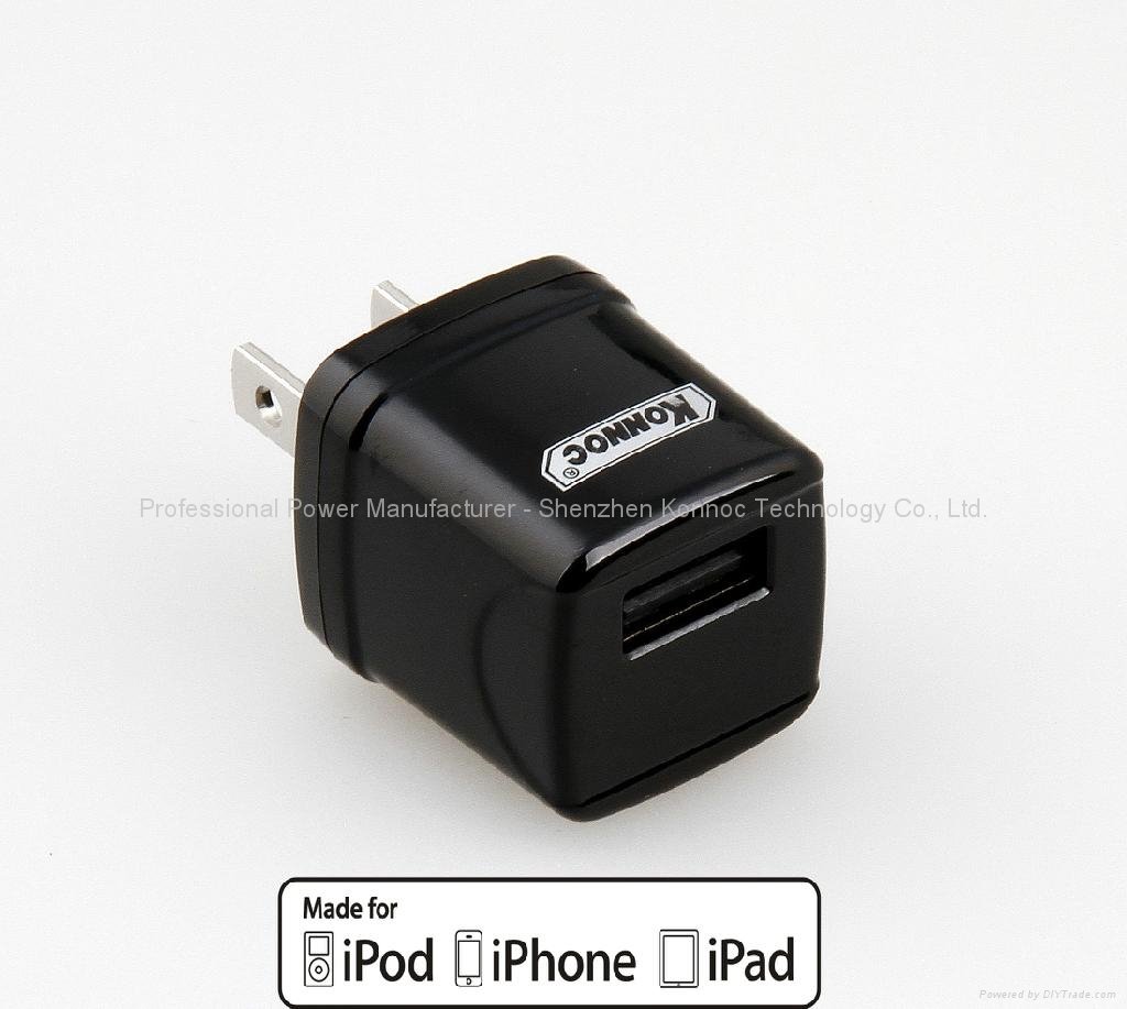 UL MFI approved 5V 1A Travel Charger-M2 4