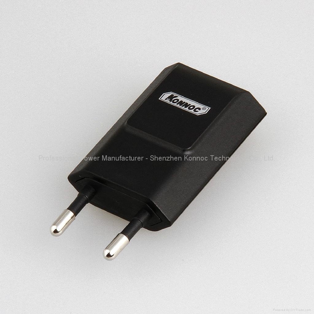 CE 5V 1A Travel Charger - 501F 2