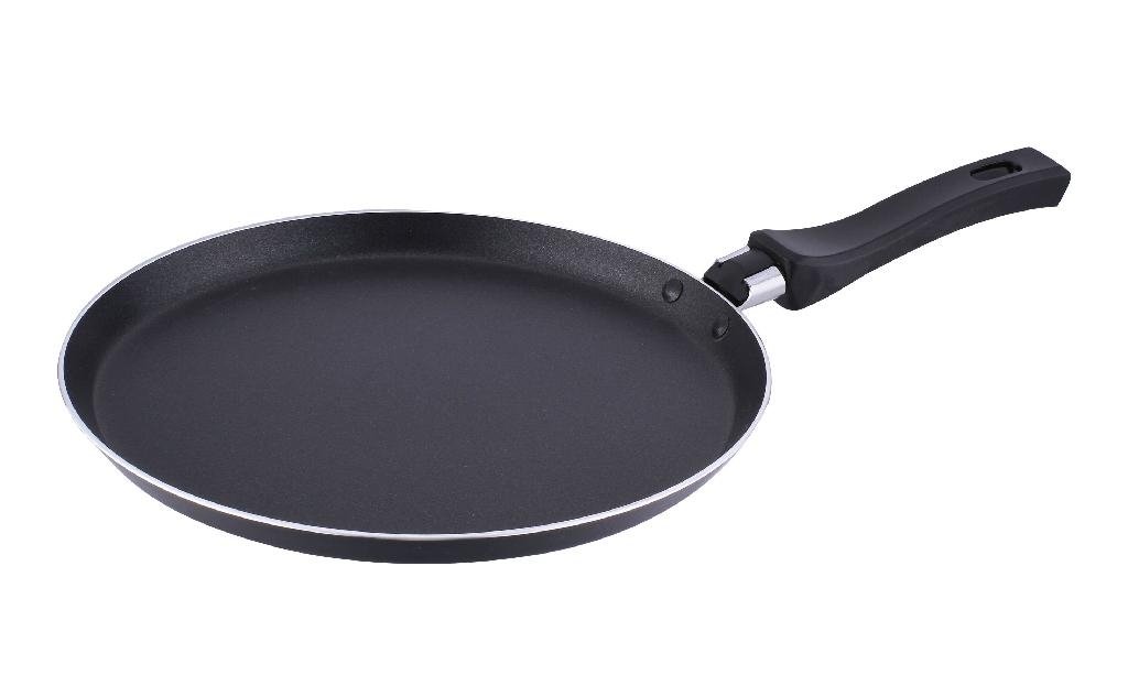 aluminum nonstick pizza pan with induction bottom 2