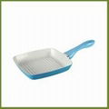 aluminum ceramic or marble coating grill pan