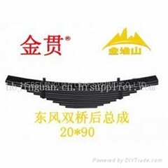Dongfeng Double Axle Rear leaf spring 20*90