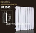 ADC 12 aluminum die cast curved heating  radiator