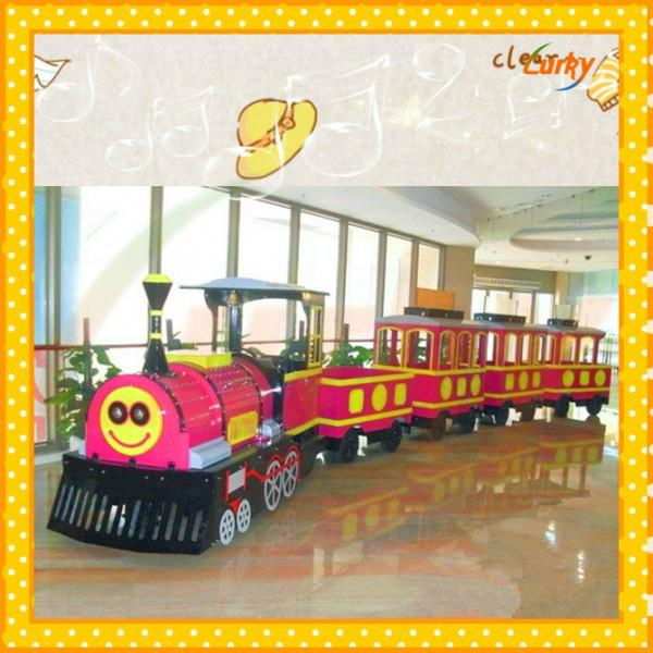 2014 Popular and cheap trackless electric train!!!Best games machine for passeng 4