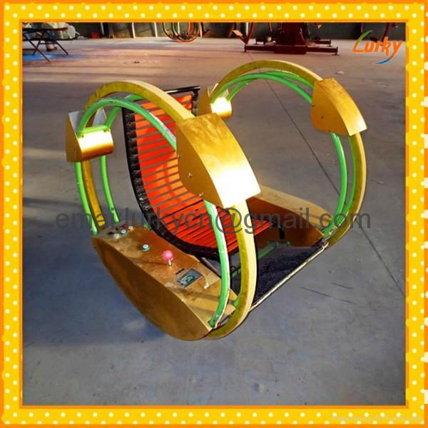 Used carnival games machine amusement swing rides happy car 4