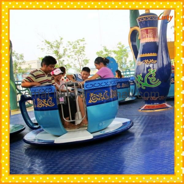 High quality entertainment equipment coffee cup rides/popular family rides 2