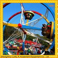 Attractive amusement ferris ring car/hot amusement park rides 2