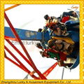 Attractive amusement ferris ring car/hot amusement park rides 3