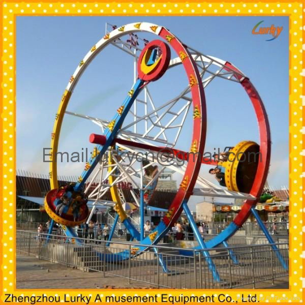 Attractive amusement ferris ring car/hot amusement park rides 5